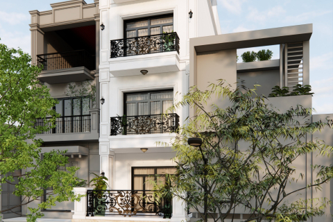 Thiết kế nhà phố tại Tân Mai - Hoàng Mai - Hà Nội